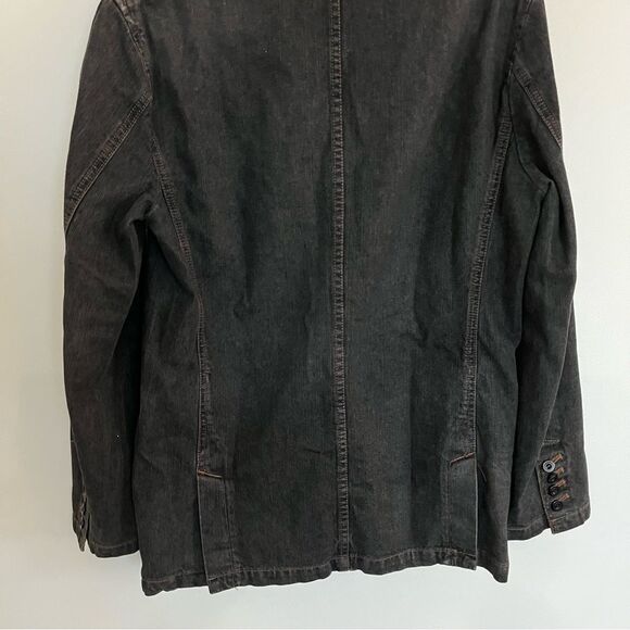 COMME CA ISM BLACK DENIM BLAZER / JACKET | Men’s SIZE M - Picture 12 of 13
